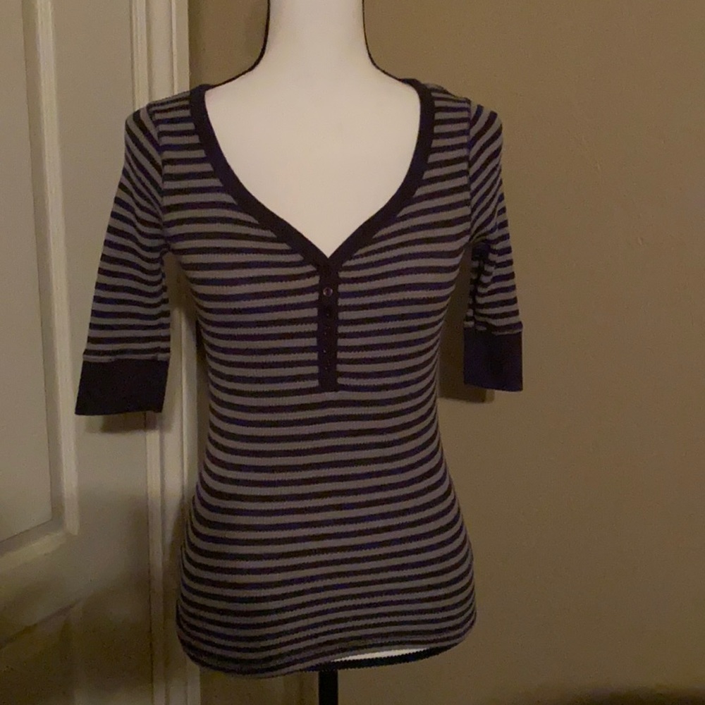 3/4 Sleeve V-Neck Thermal
